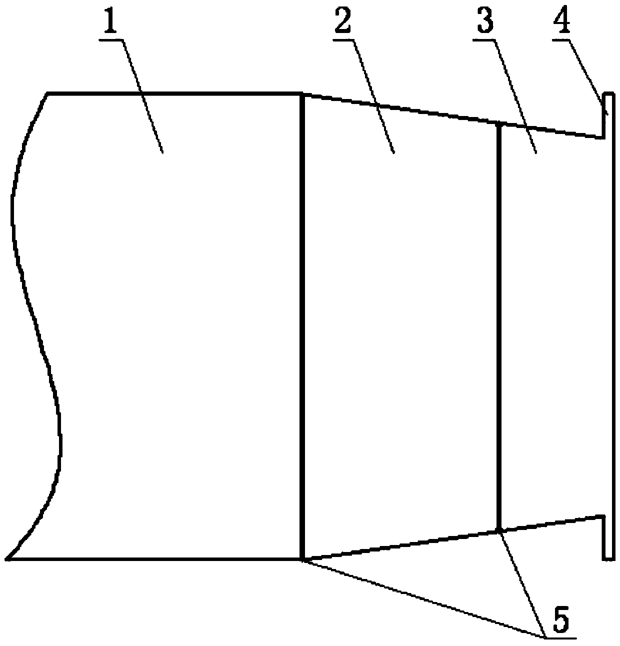 Welding process of large-diameter annular part