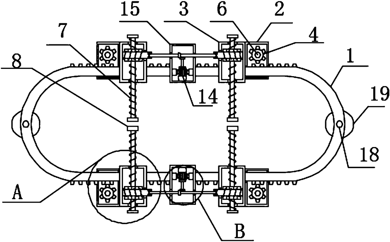 Automatic control device for hepatobiliary surgical operation