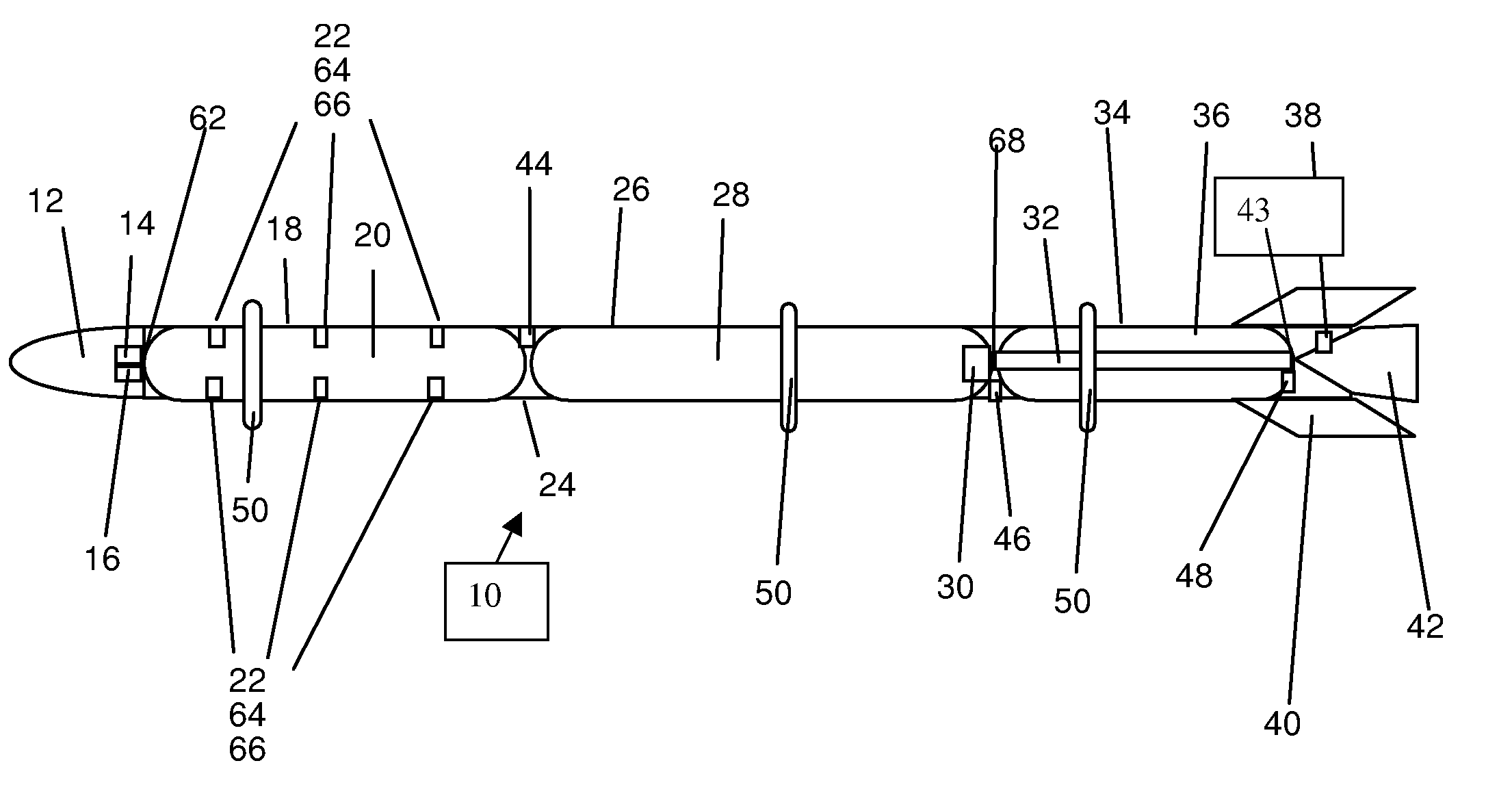 Fire retardation missile system and method