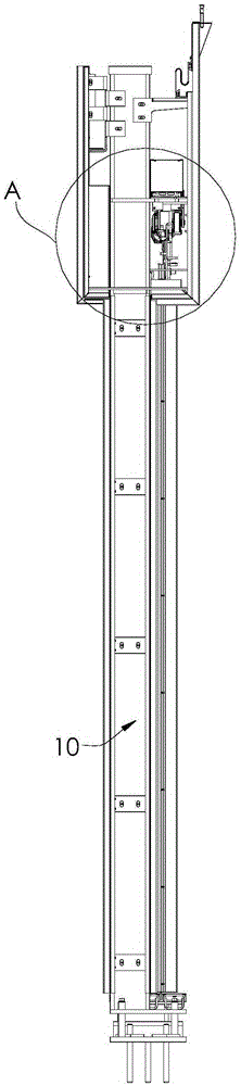 Door-motor system of shielding door