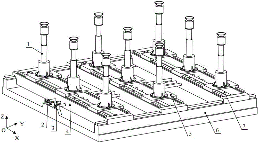 N-2-1 positioning based skin and stringer assembling deviation analyzing method of airplane