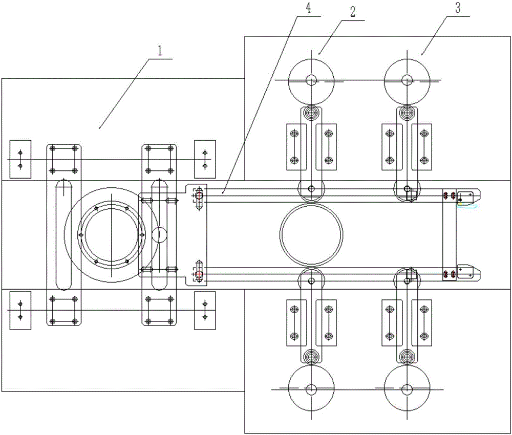 Cap rib-rolling and edge-coiling device