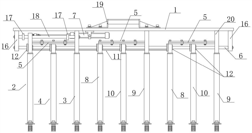 Connecting rod type boxing manipulator capable of rapidly changing pitch