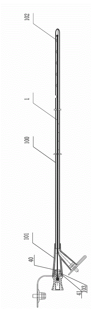 Novel guide wire of gastric tube