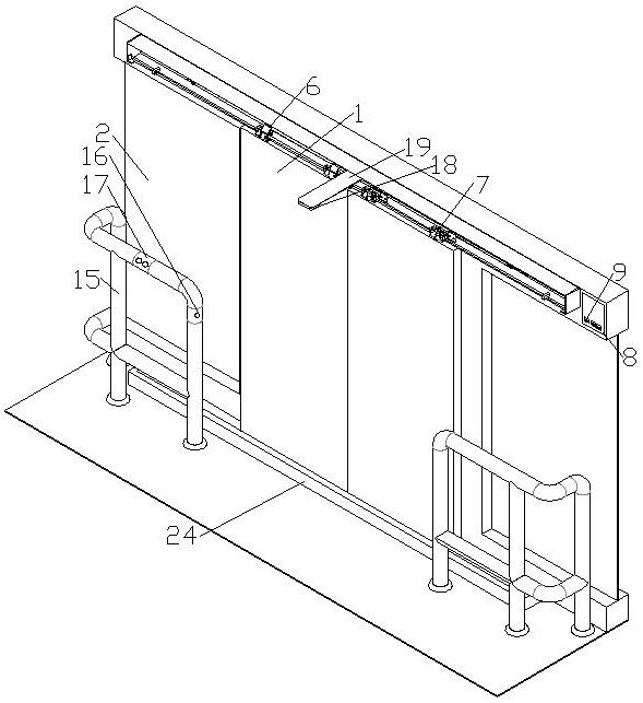 Intelligent anti-radiation device for radiology department