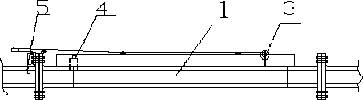 Synthetic protection device and working method thereof for monorail crane turnout