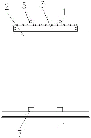 Construction method for thermal insulating sandwich concrete external wall panel with steel beams and steel columns