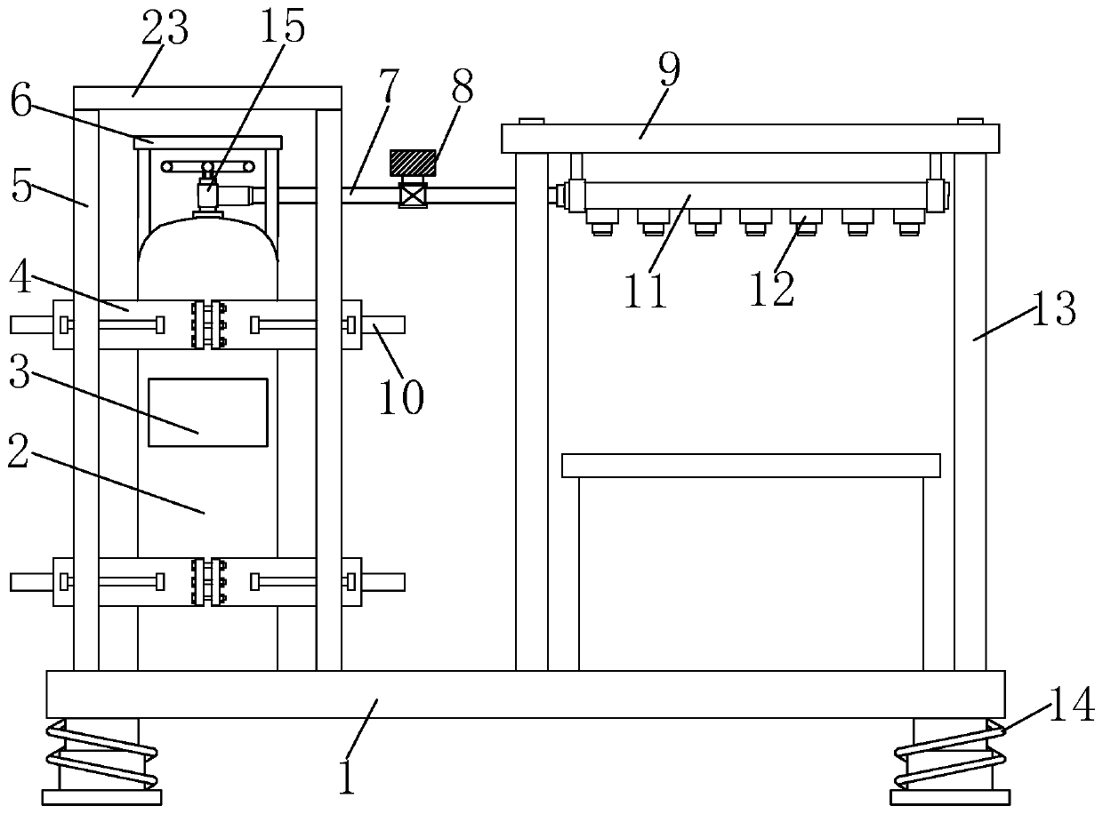 Liquid carbon dioxide cooling system for metal sheet rolling