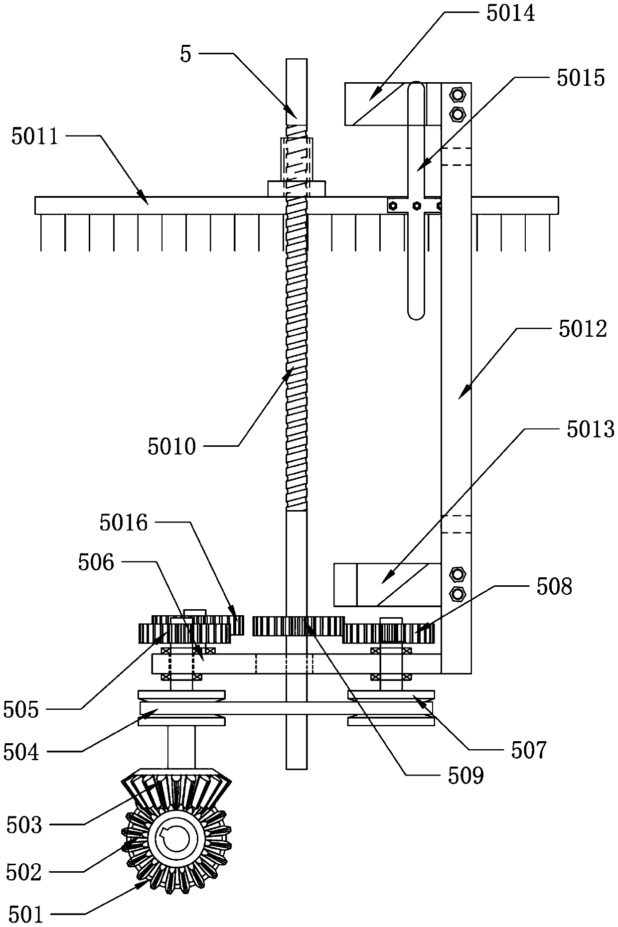 Paper pulp purifying device for printing paper