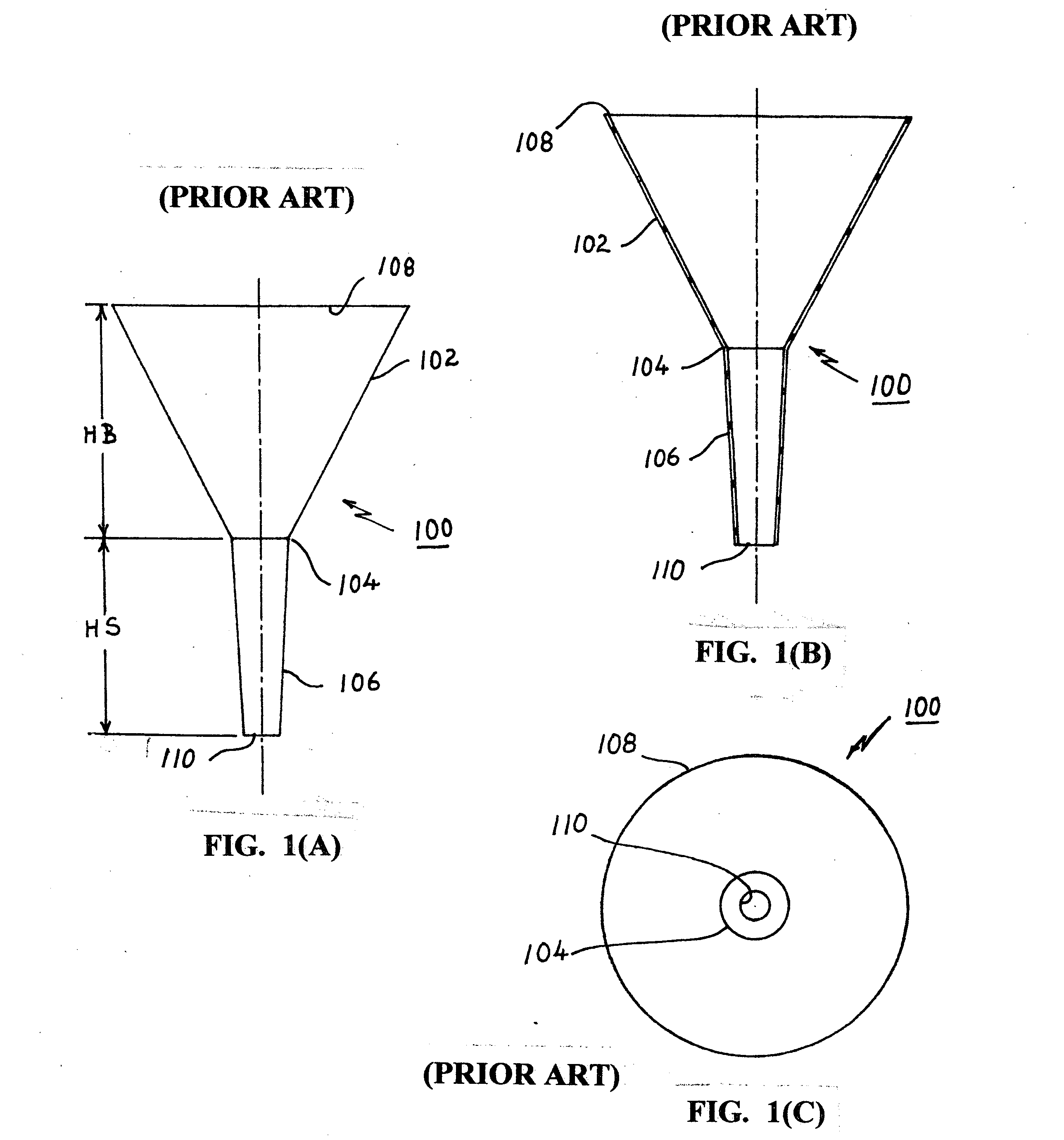 Funnel to counter out-splashing of a fluid being poured through it