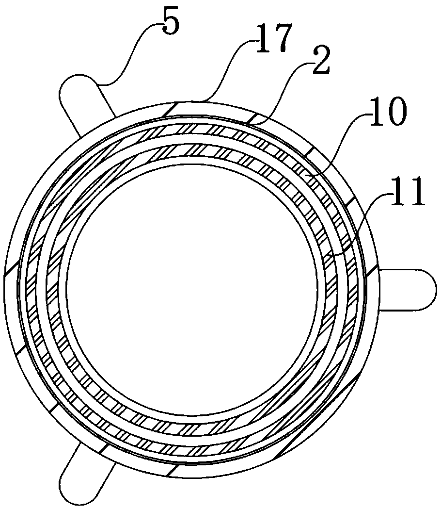 Rapid water heating connecting structure