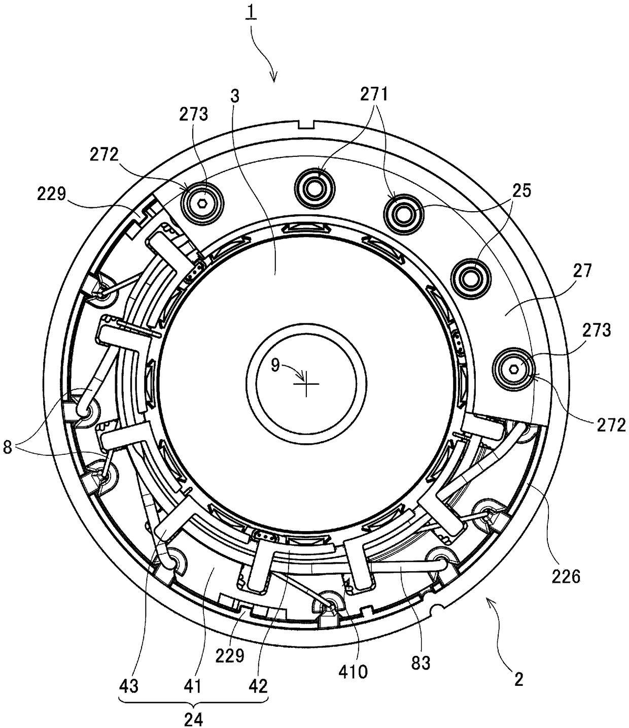 Stator, motor, and compressor