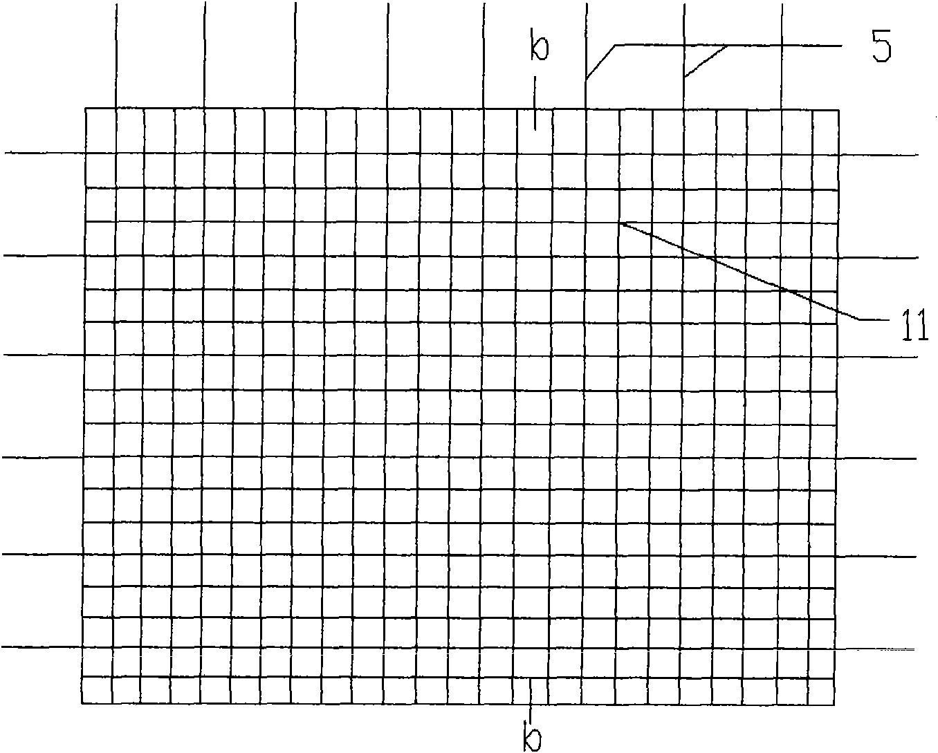 Industrial construction method for multistory residence system with clamp die frame core wall self-bearing structure