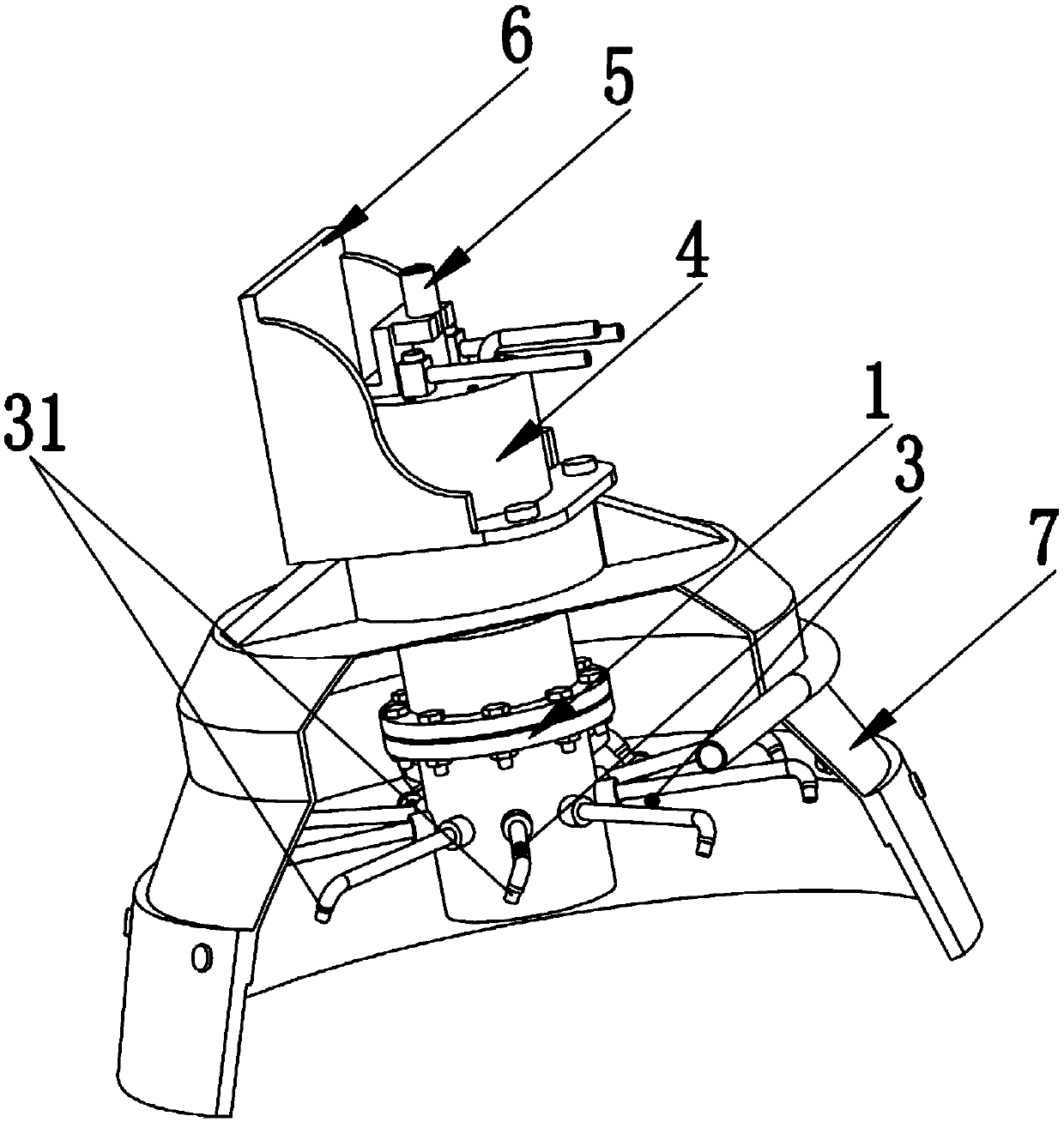 Flushing type sweeping plate and sanitation vehicle