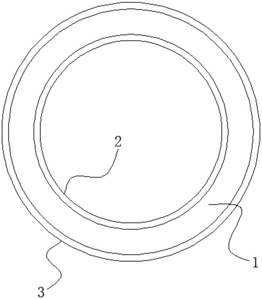 Hood-shaped light guiding structure and illumination lamp provided with hood-shaped light guiding structure