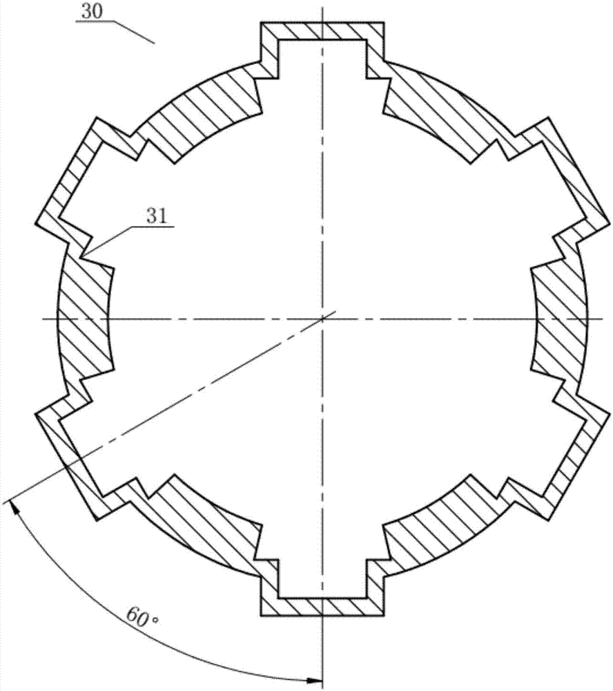 Single-phase multi-polar module and single-phase multi-polar module combined switch reluctance motor