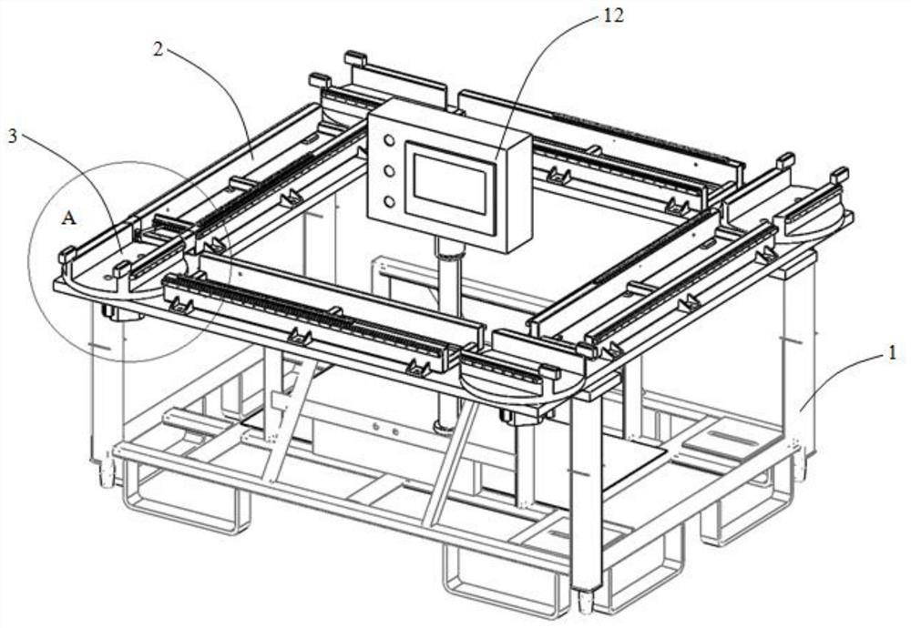 Moving mechanism of industrial robot