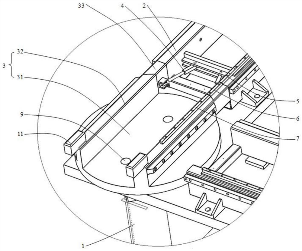 Moving mechanism of industrial robot