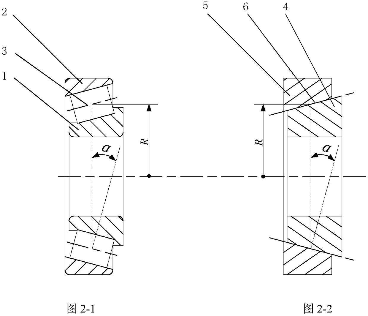 Vertical rolling bearing equivalent friction coefficient measuring device and method