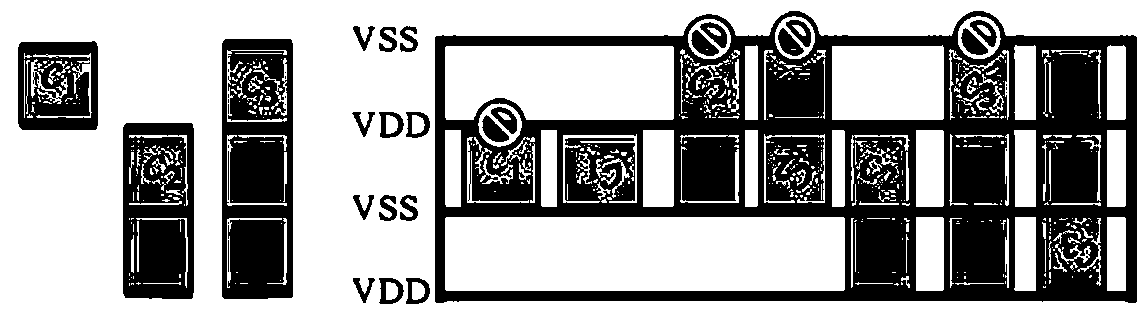 Mixed height unit legalization method for minimizing average and maximum movements