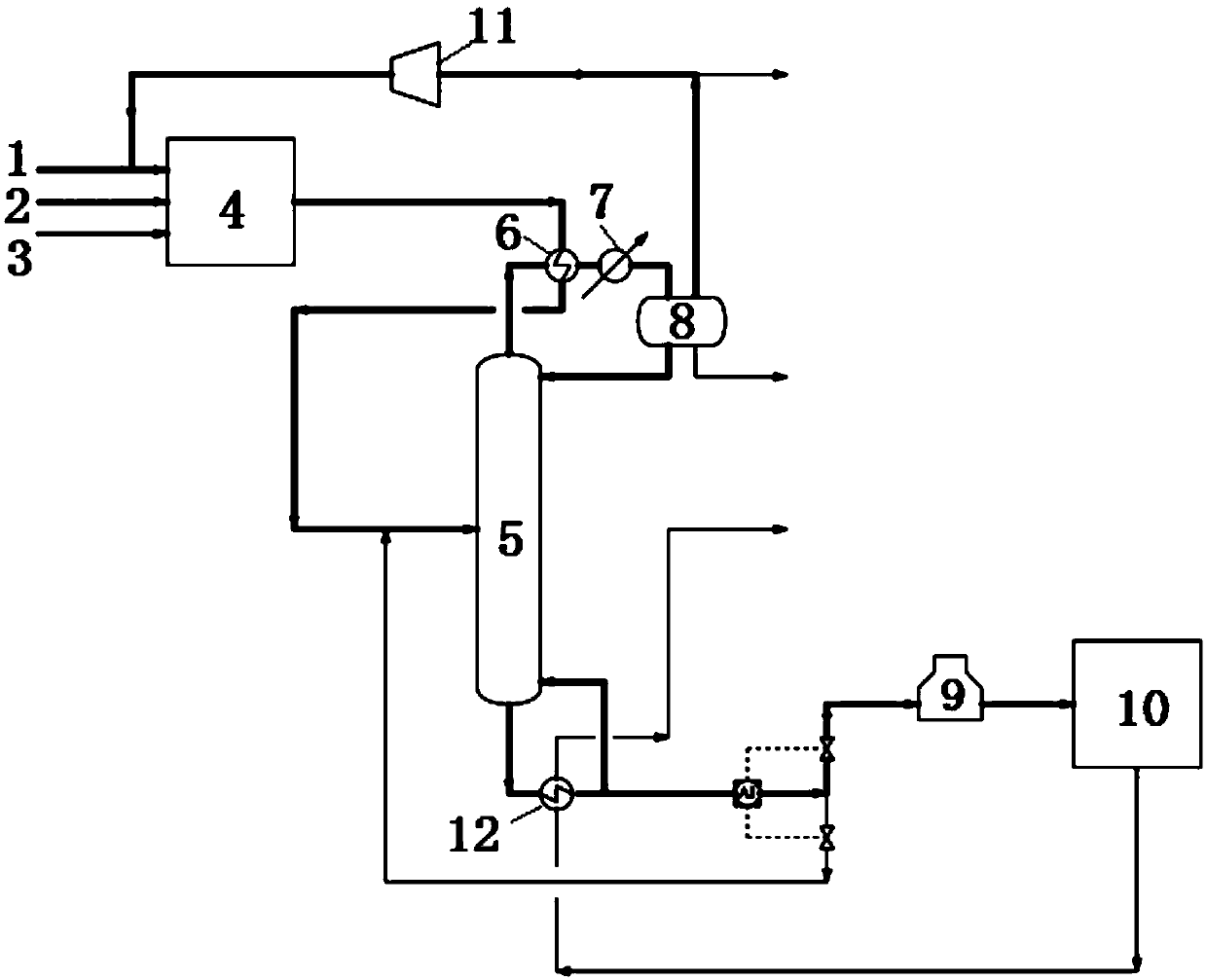 Low viscosity poly-alpha-olefin lubricant base oil, preparation method and system thereof