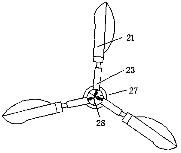 Photovoltaic equipment mounting device capable of automatic protection in severe weather