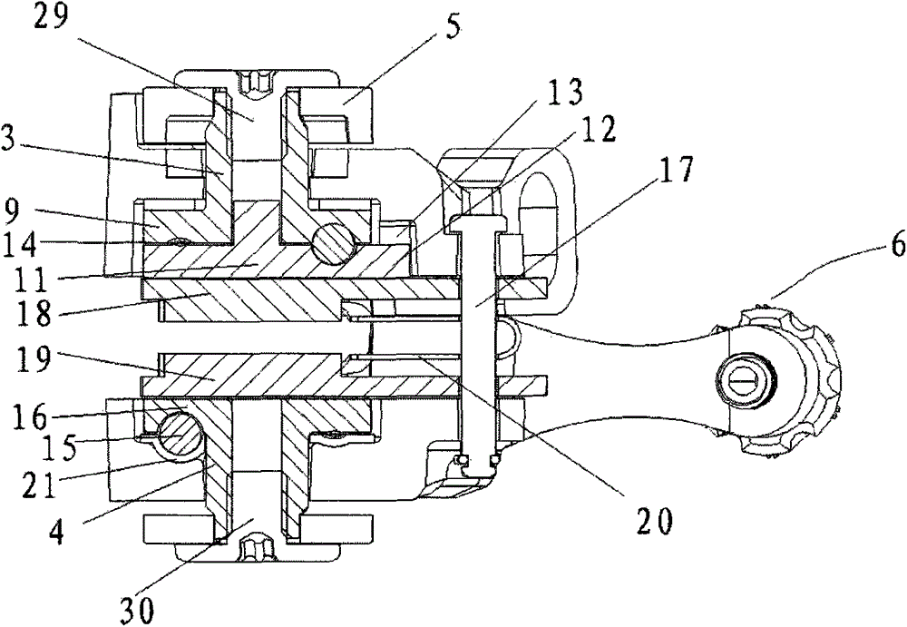 Mechanical double-pull-disc type brake