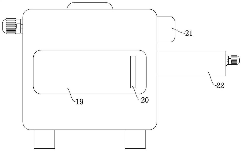 Solid-liquid separation type household garbage treatment device