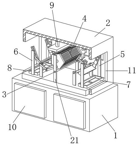 Electronic part automatic machining equipment