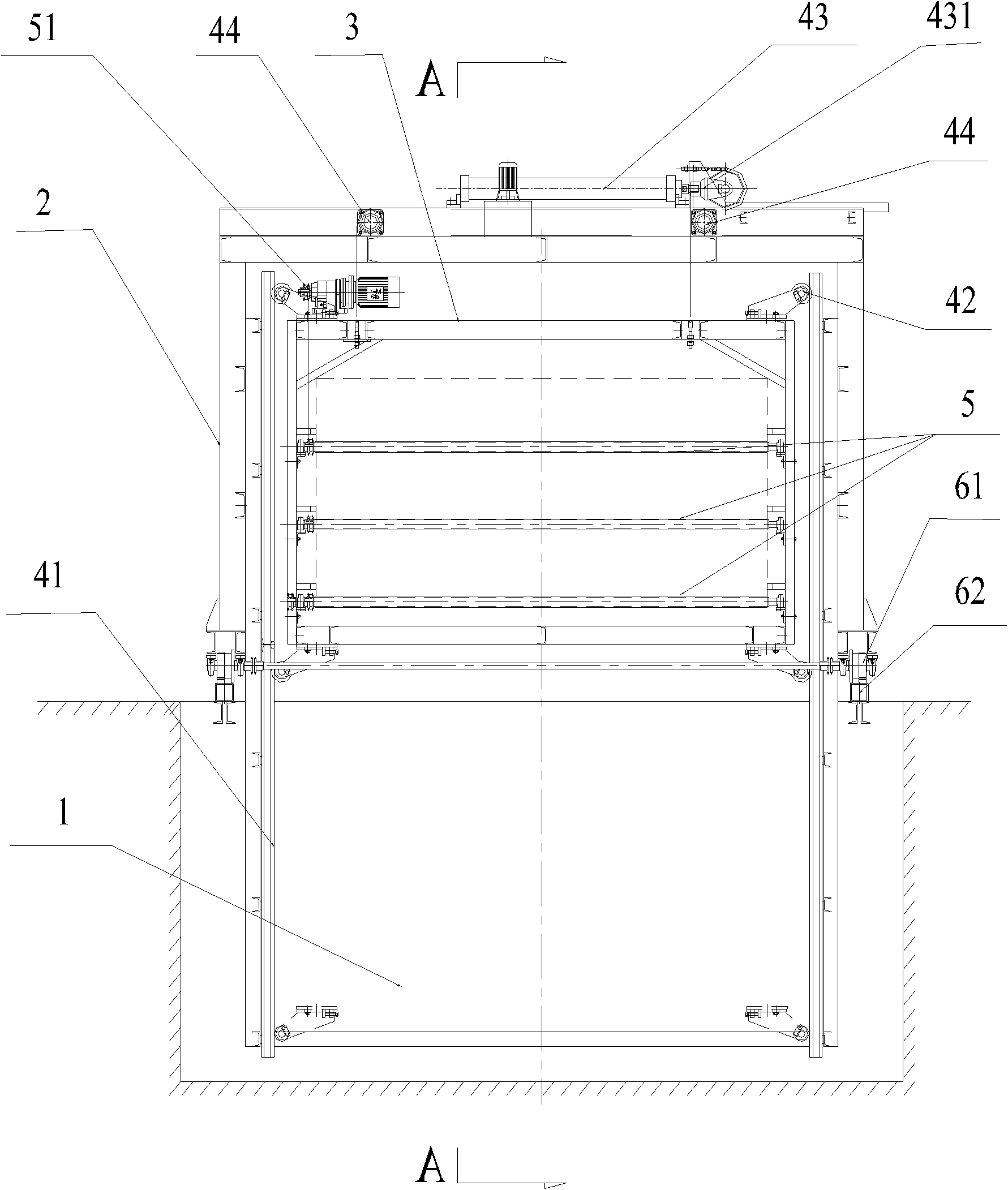 Automatic quenching device