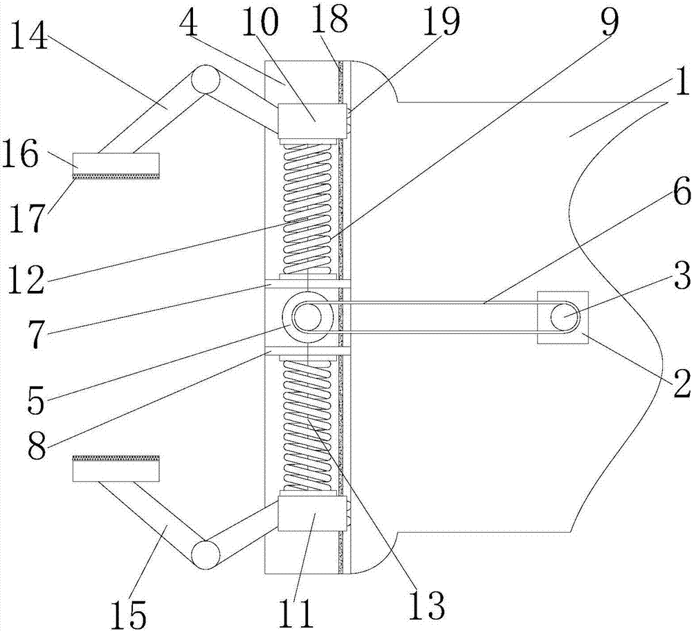 Pipeline robot with clamping and placing function