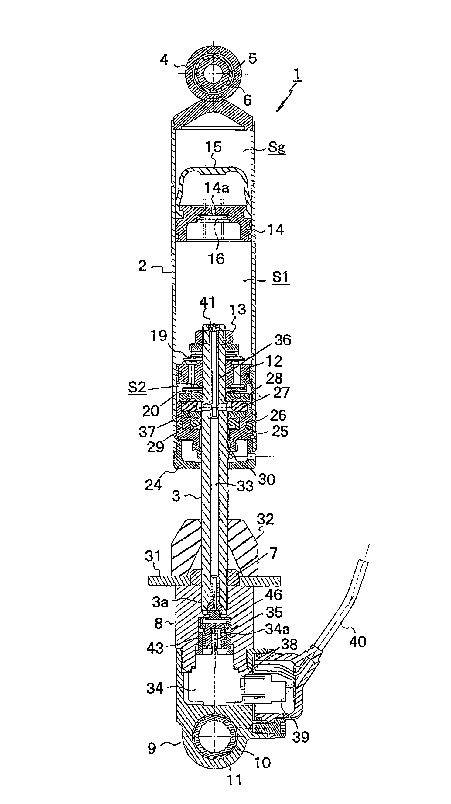 Hydraulic shock absorber