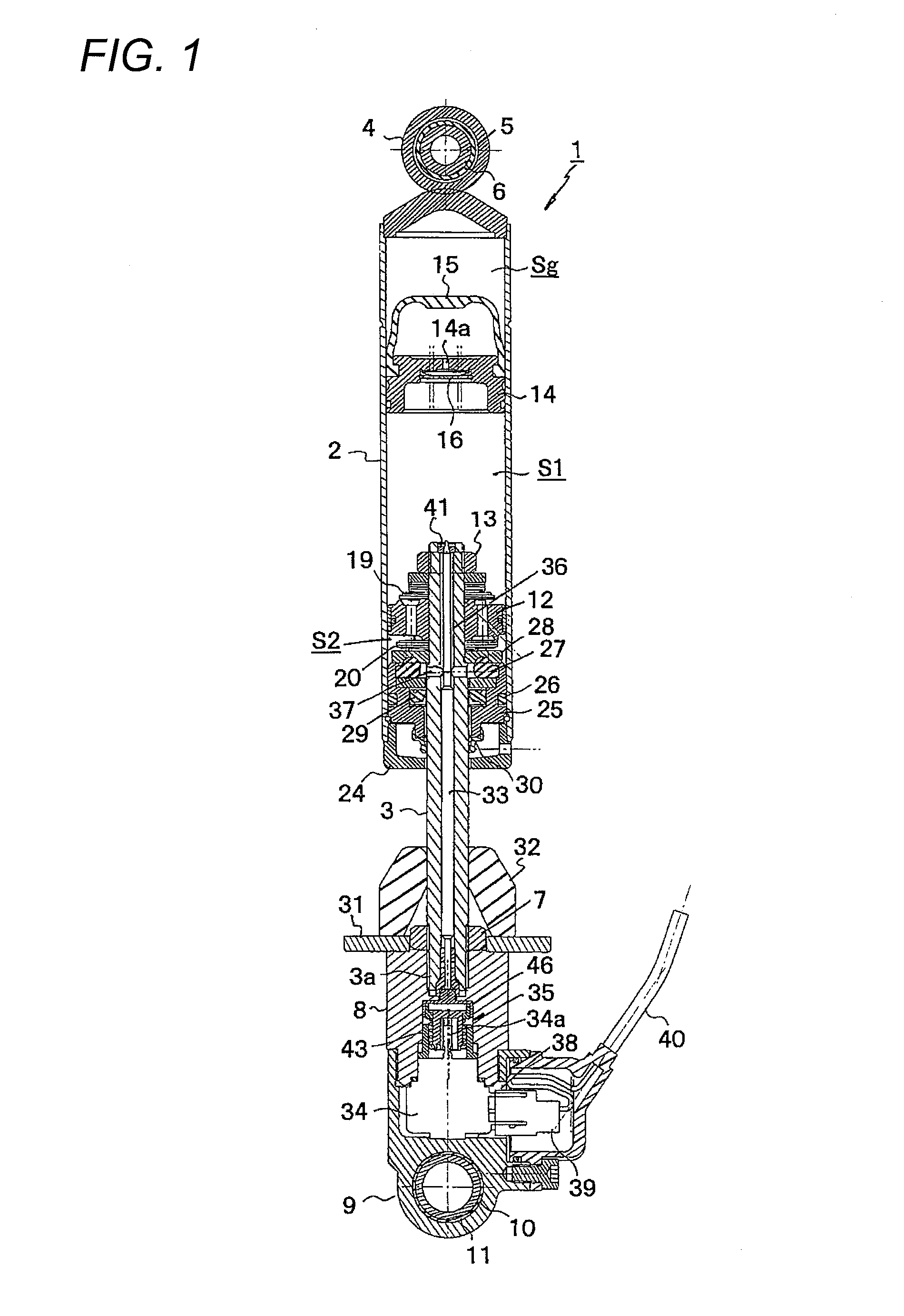 Hydraulic shock absorber