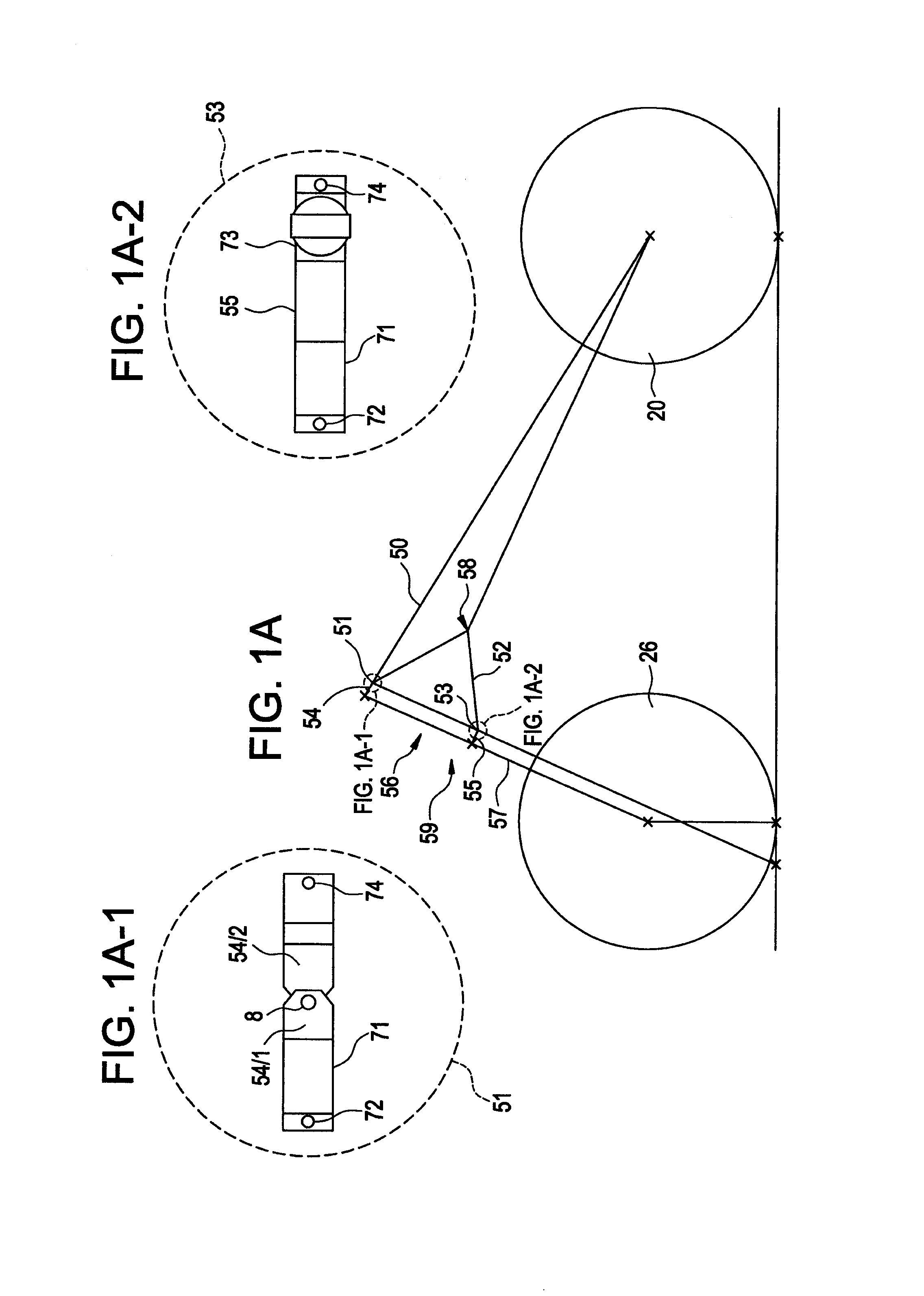 Front wheel suspension system for vehicles having a single front wheel