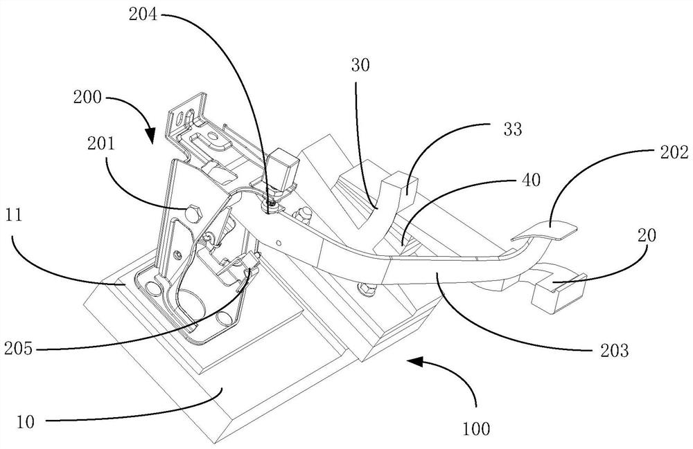 Device and method for detecting stroke of clutch pedal