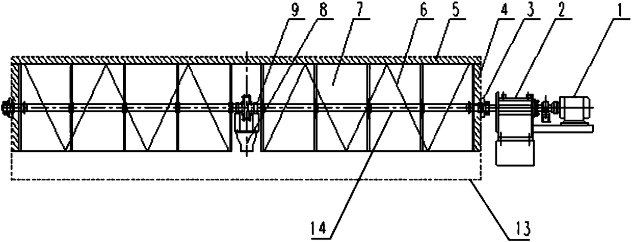 Flue-gas denitration pretreatment device for power plant utilizing agriculture and forestry waste