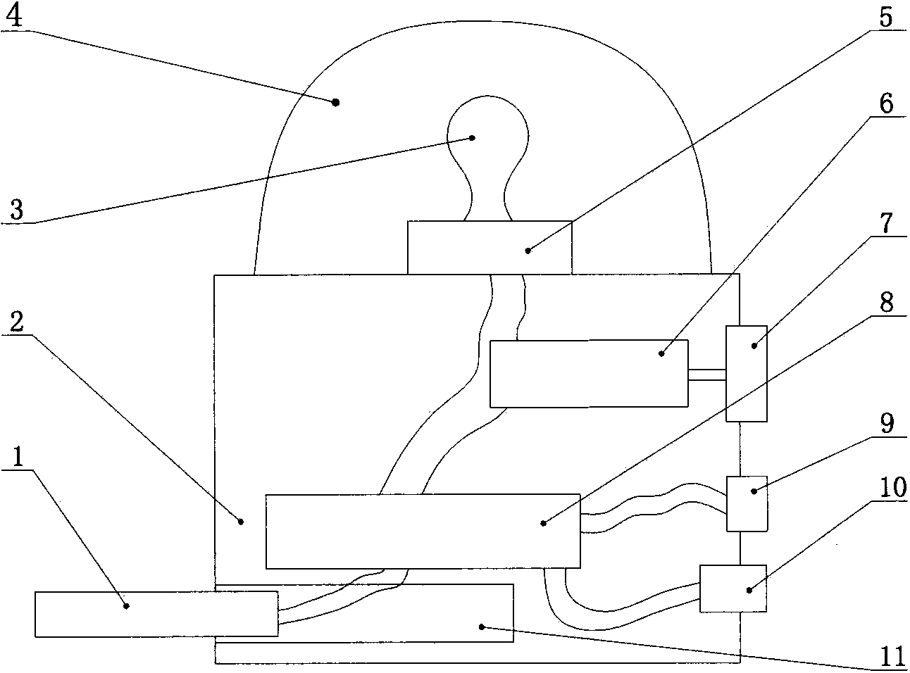 Small night light capable of being automatically closed and starting sound control in timing mode