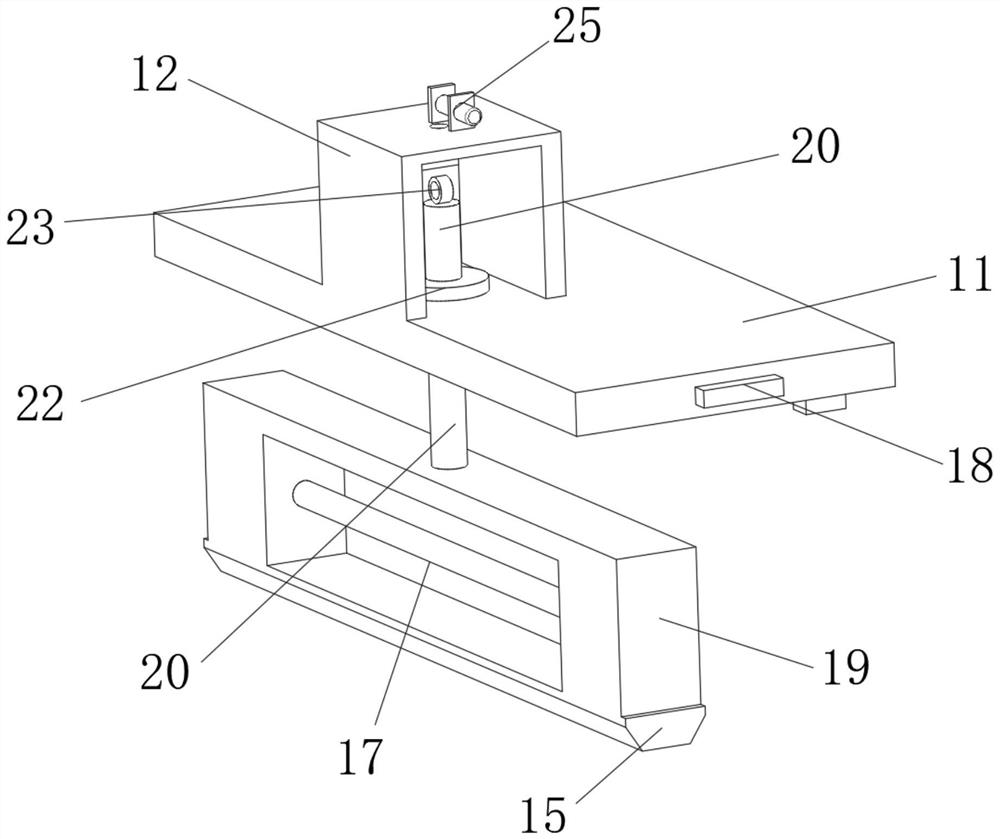 Garment fabric tailoring device with positioning assembly and using method thereof