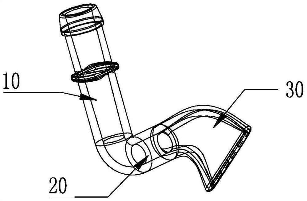 Spray head of washing machine and washing machine