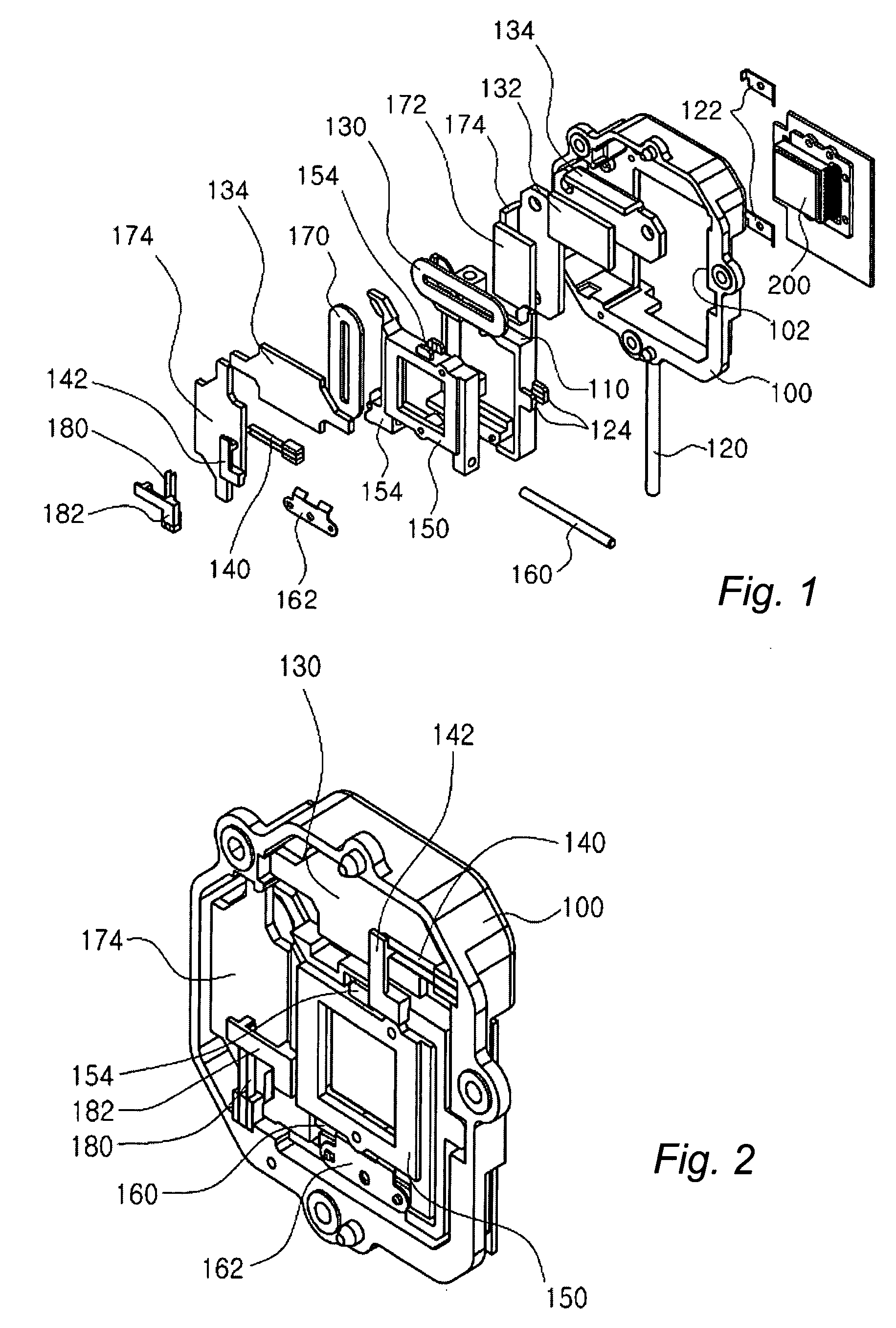 Vibration compensation for image capturing device