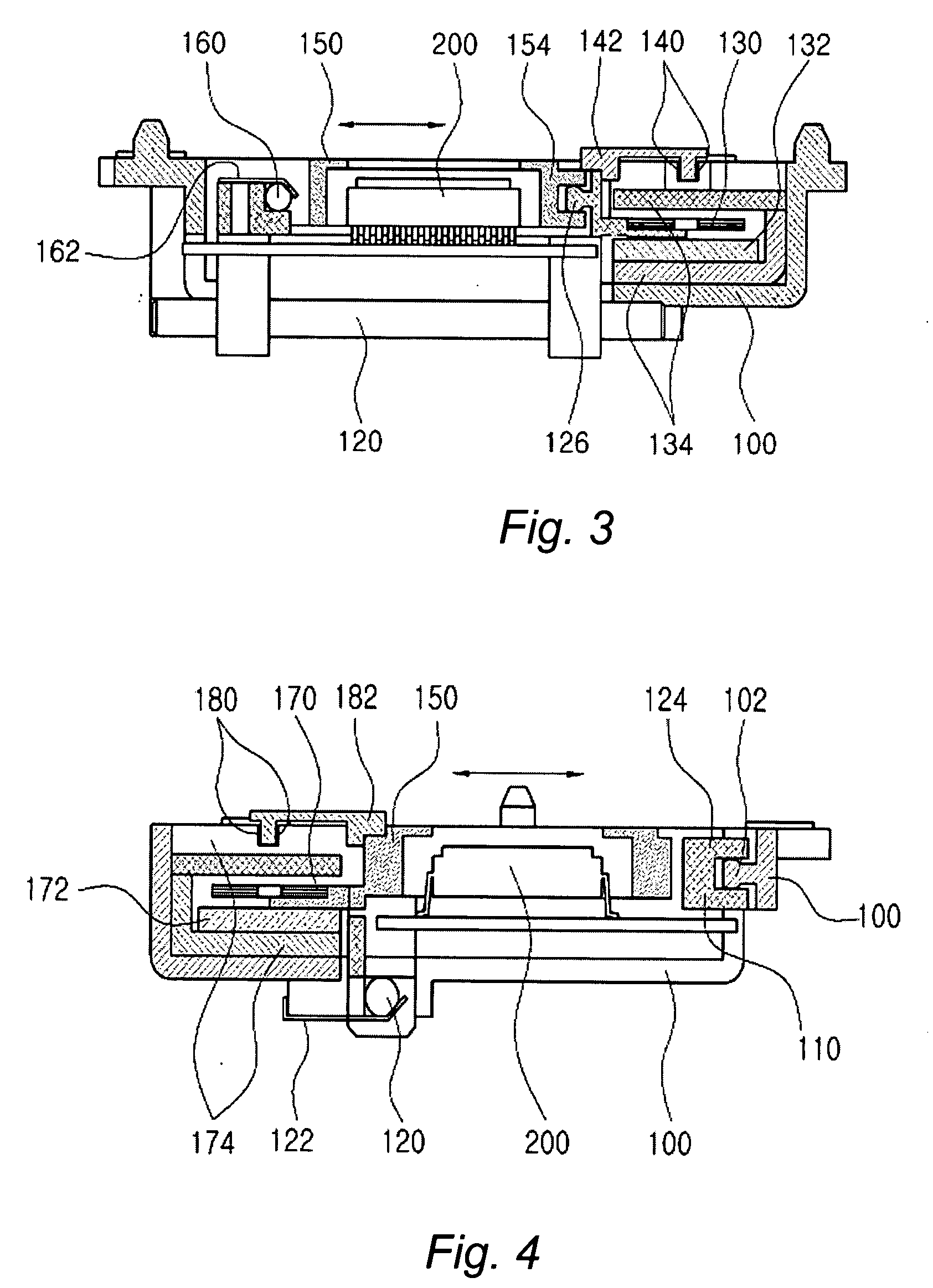 Vibration compensation for image capturing device