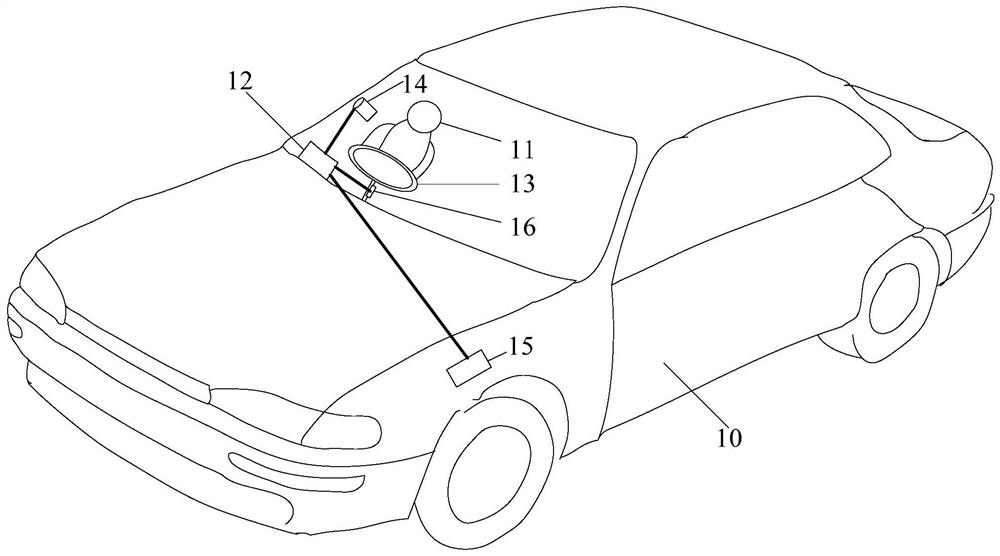 Driving behavior monitoring method, device, system, vehicle and storage medium