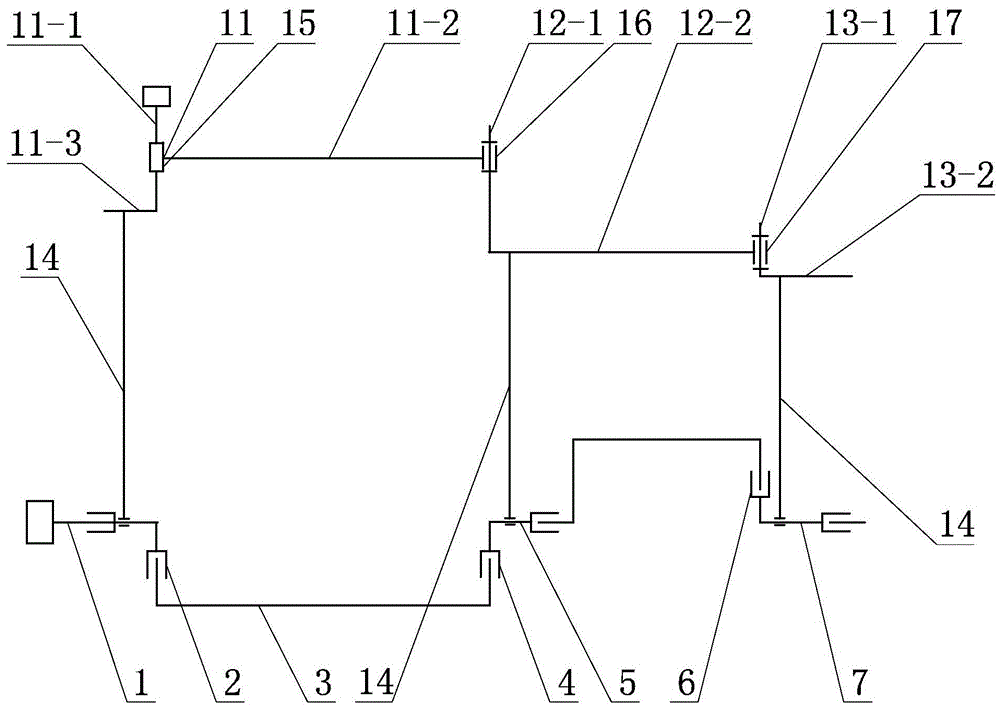 Gravity Compensation Device for Six-DOF Space Manipulator with Three Rotating Arms in Series Suspension