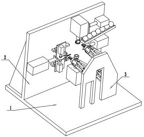 Automatic bead stringing robot