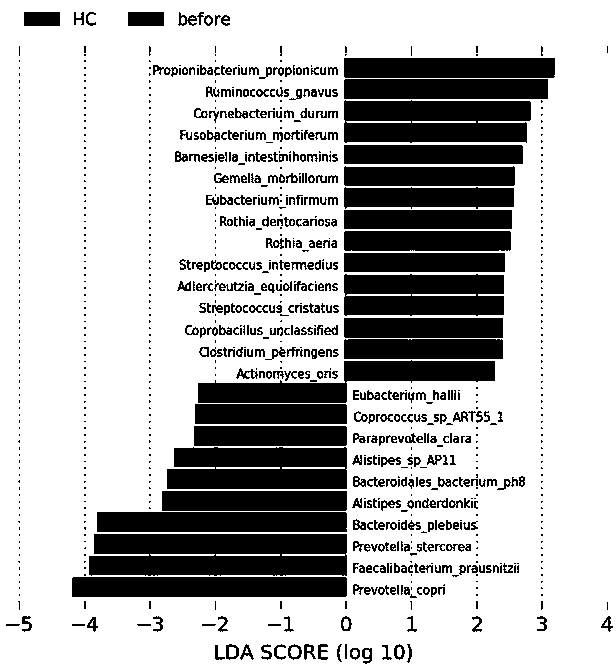 Bipolar affective disorder biomarkers based on enteric microorganism and screening and application thereof