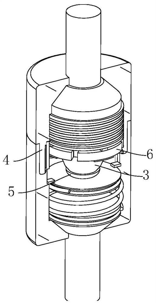 Non-shearing rapid strong-pulling butt-joint fastener for building pipe pile and connecting piece