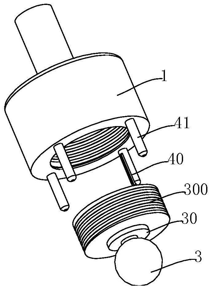 Non-shearing rapid strong-pulling butt-joint fastener for building pipe pile and connecting piece