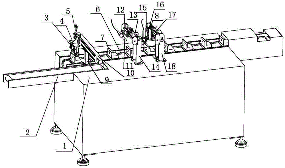 Laser cleaning device for annular magnetic steel