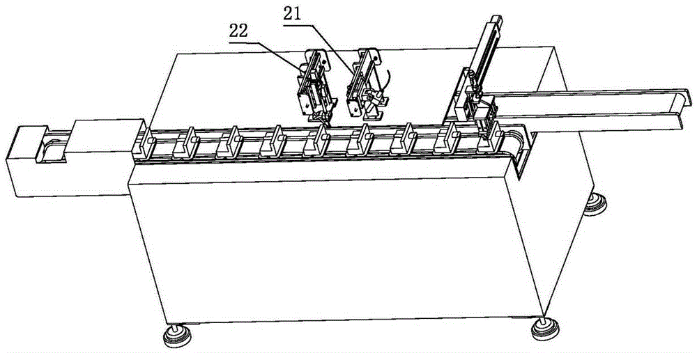 Laser cleaning device for annular magnetic steel