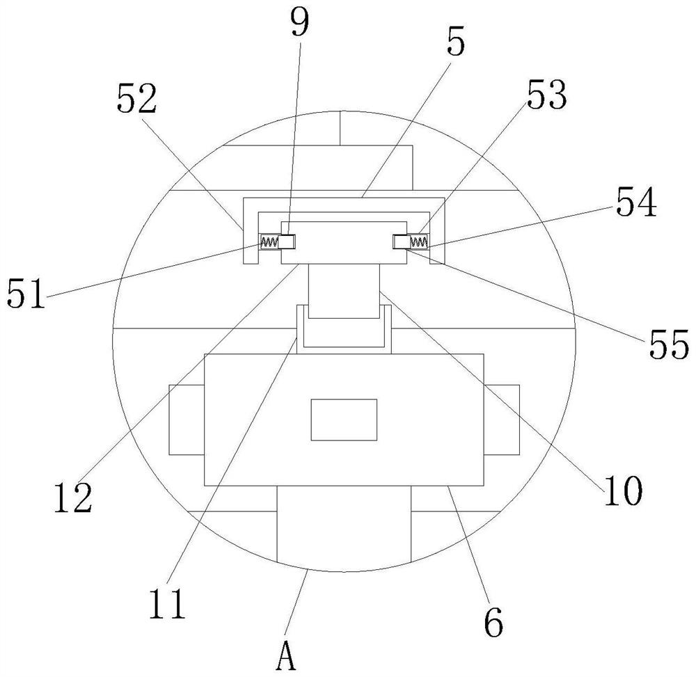 Hanging bearing device for garment ironing and processing